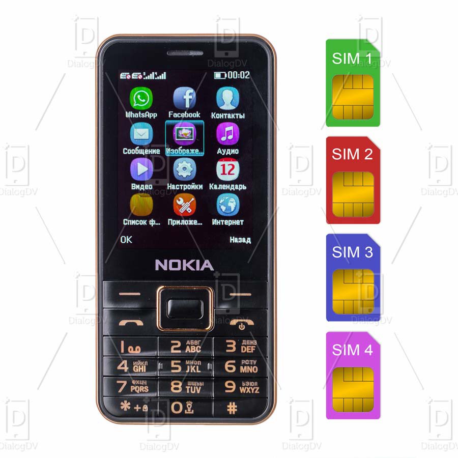 Телефон с 3 сим. Нокиа 4 симки. Телефон Nokia 4 SIM. Нокиа кнопочный 2 симки красный. Сотовый телефон кнопочный Nokia 2 сим карты.